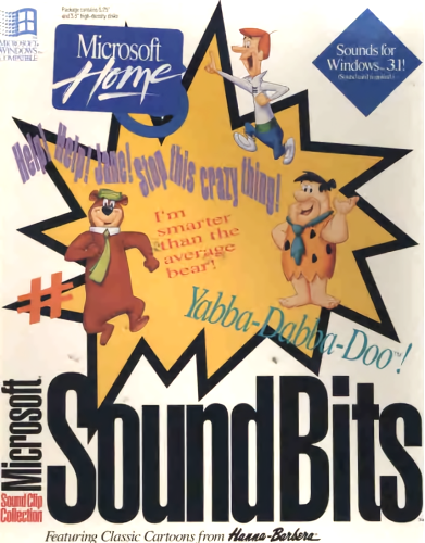 Microsoft SoundBits Box Cover (1994)